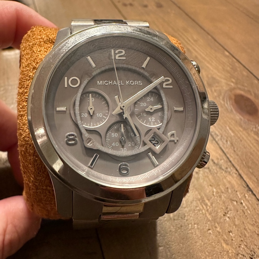 Titanium/Gray men’s Michael Kors Watch MK 8248